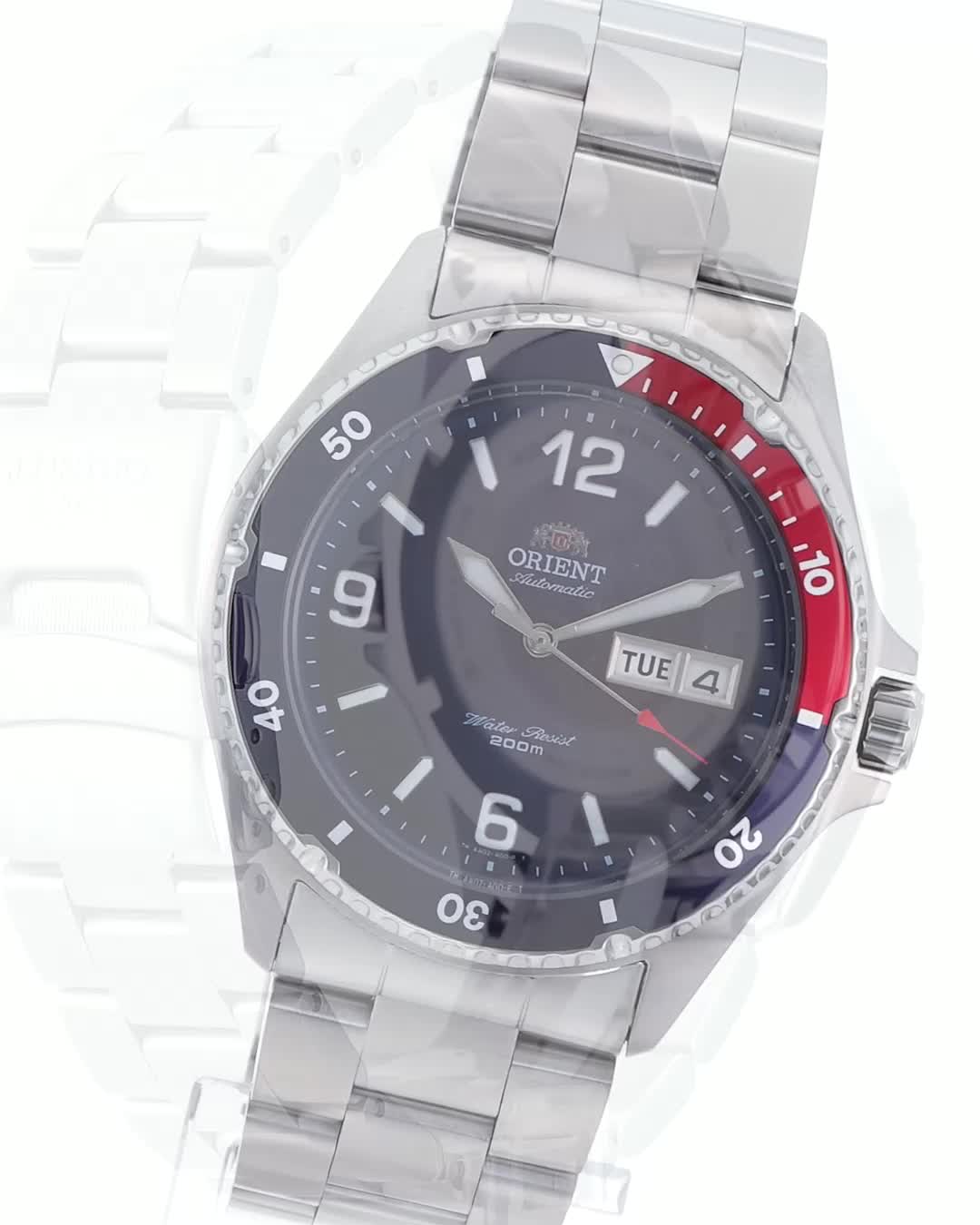 Amazon.co.jp: [オリエント]ORIENT Mako マコ 自動巻き腕時計
